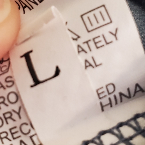 ☆3\35$ | Teal Green Boho Short Sleeves Lace Trim V Neck Loose Fit Top in Size L - Picture 9 of 10